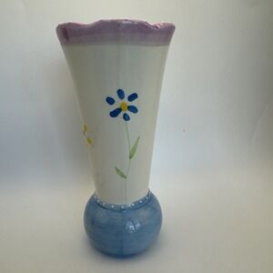 Pastel and Daisies Spring‎ Vase